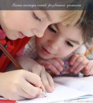 Інтелектуальний розвиток дитини, кмітливості та сенсорики