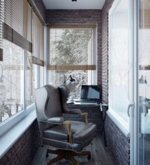Як зробити кабінет на балконі або лоджії? Корисні поради