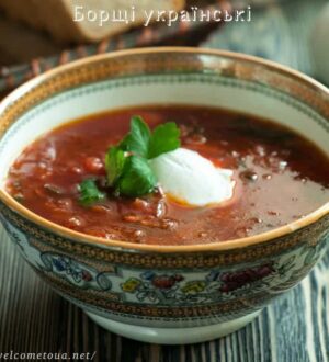 Борщі українські