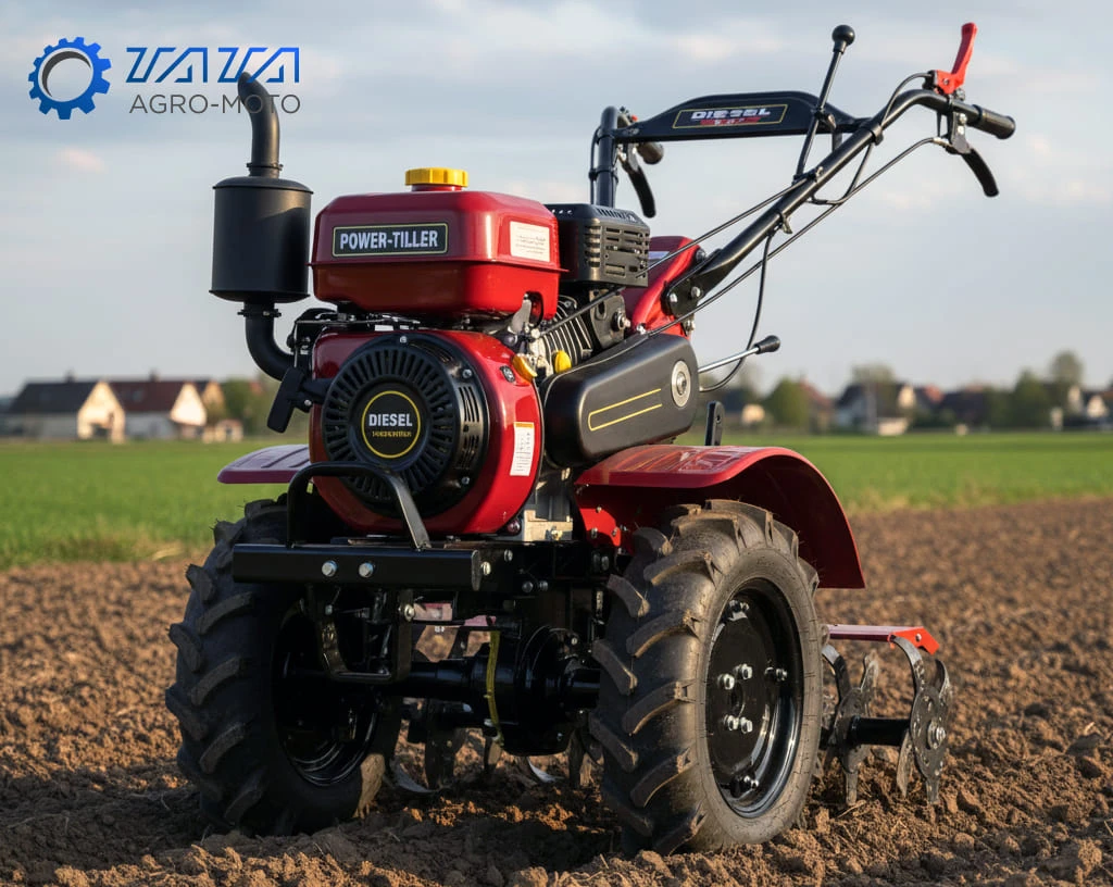 Дизельный мотоблок с воздушным охлаждением