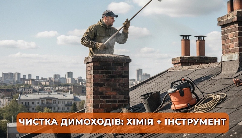 Чистка димоходів
