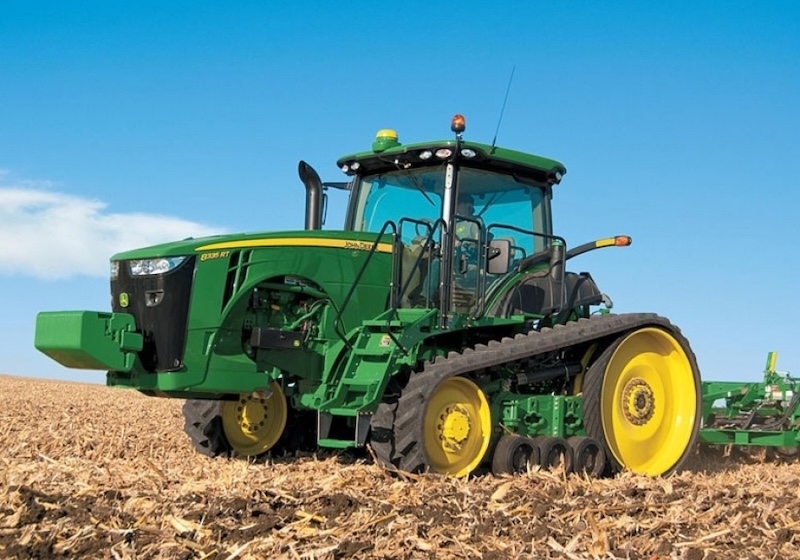 резиновые гусеницы на тракторе