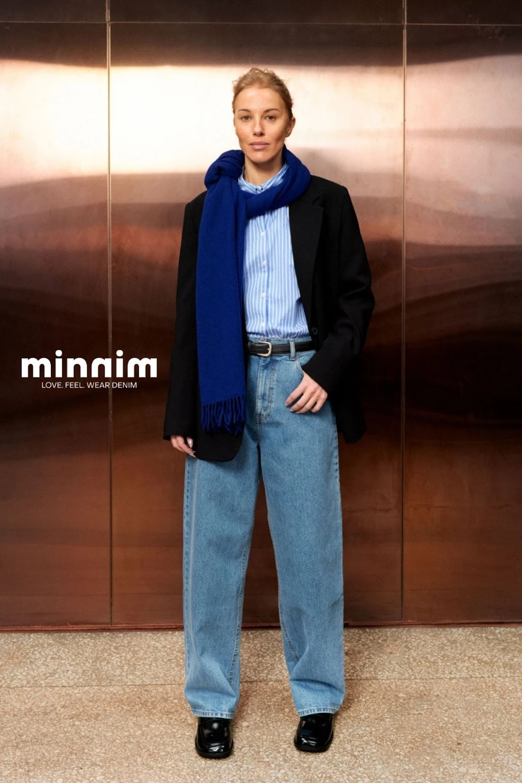 Жіночі джинси Baggy від minnim