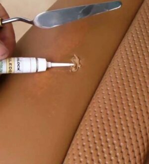 Какая жидкая кожа подойдет для ремонта экокожи и кожзама на креслах и стульях?