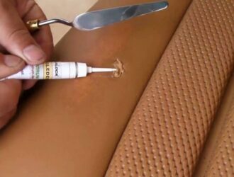 Какая жидкая кожа подойдет для ремонта экокожи и кожзама на креслах и стульях?