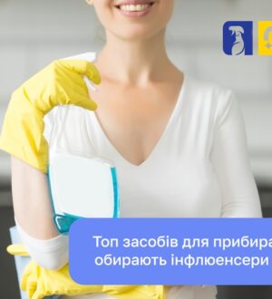 Які побутові засоби для прибирання обирають українські інфлюенсери?
