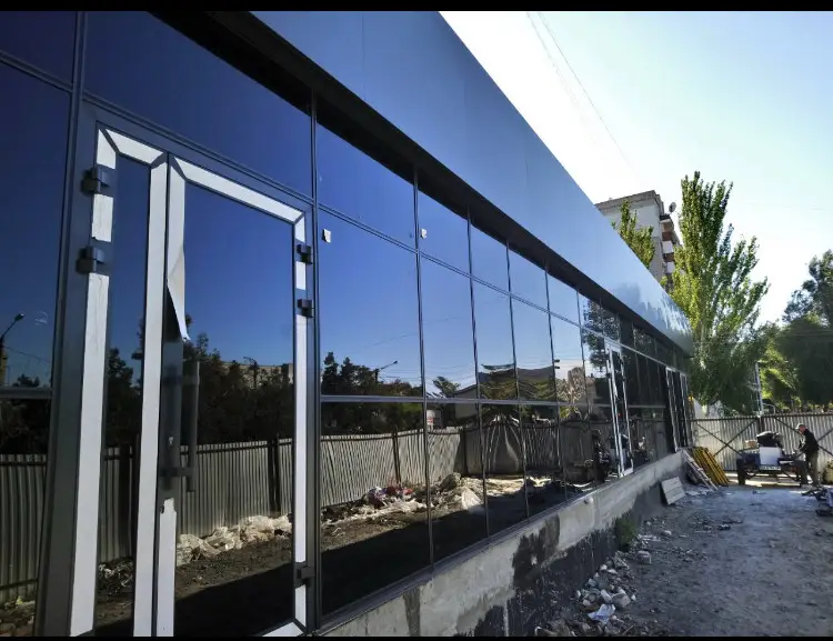 Стоечно-ригельный фасад