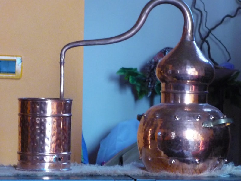 медные перегонные кубы